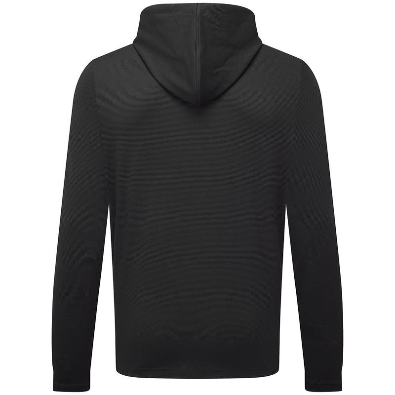 FootJoy Ottoman Jacquard Hoodie - Black