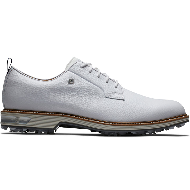 FootJoy Premiere Field Spiked Shoes - White/White/Grey