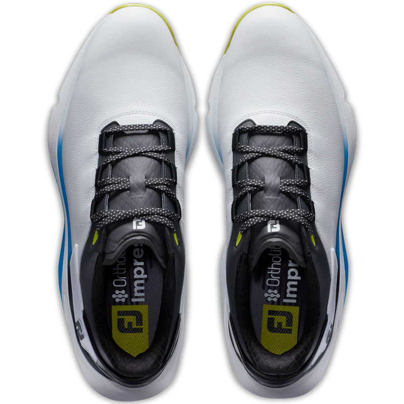 FootJoy Pro SLX Carbon Spikeless Waterproof Shoes - White/Black/Multi