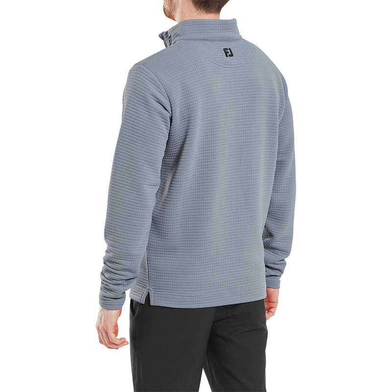 FootJoy Quilt Texture Chill-Out Pullover - Flint