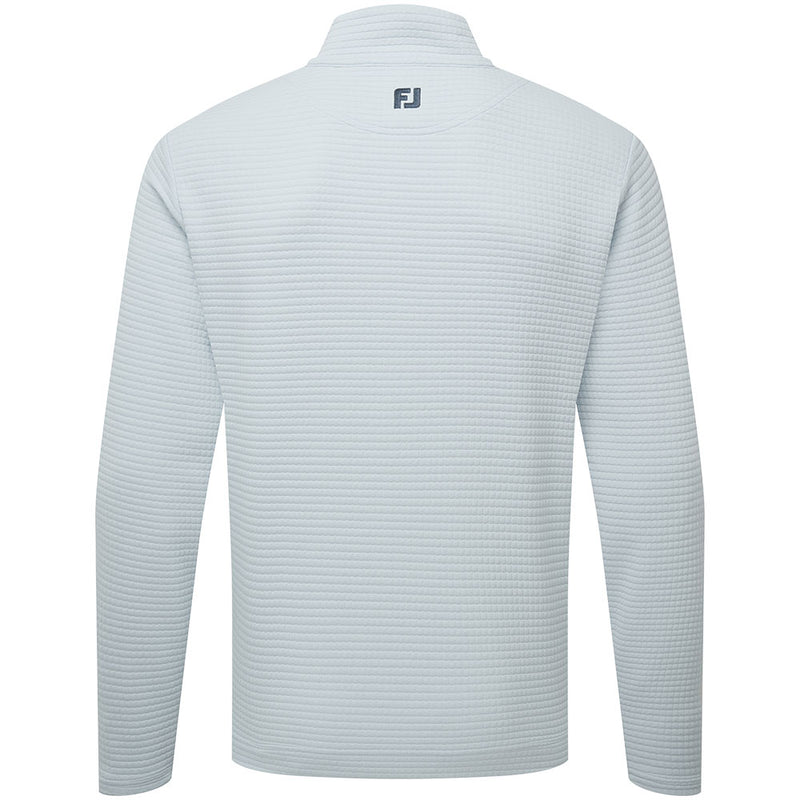 FootJoy Quilt Texture Chill-Out Pullover - Skyway