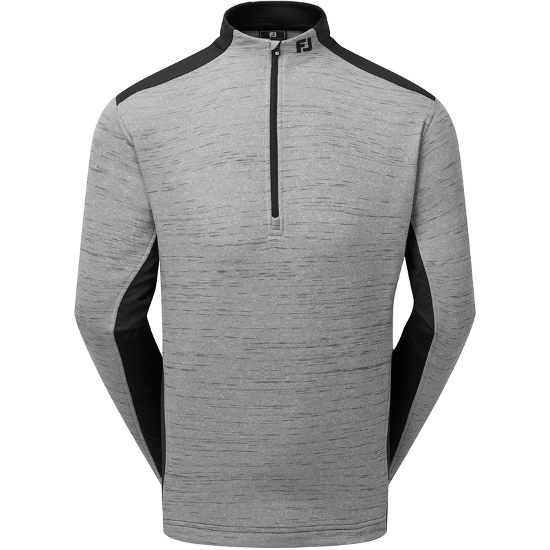 FootJoy Space Dye Thermal 1/4 Zip Chillout - Charcoal/Black