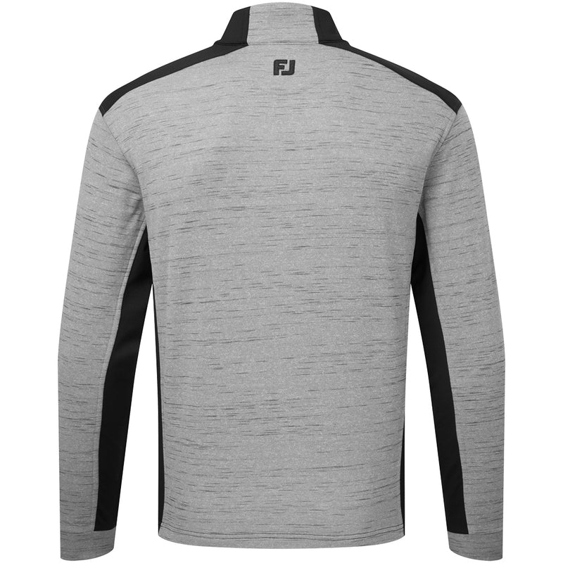 FootJoy Space Dye Thermal 1/4 Zip Chillout - Charcoal/Black