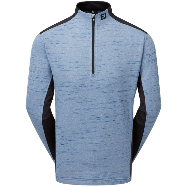 FootJoy Space Dye Thermal 1/4 Zip Chillout - Cobalt/Black