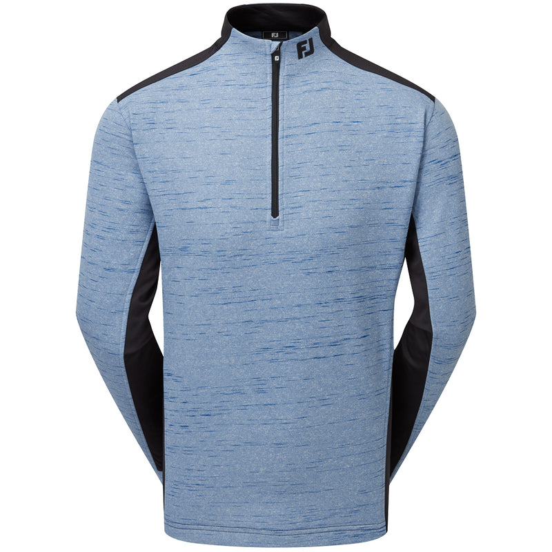 FootJoy Space Dye Thermal 1/4 Zip Chillout - Cobalt/Black