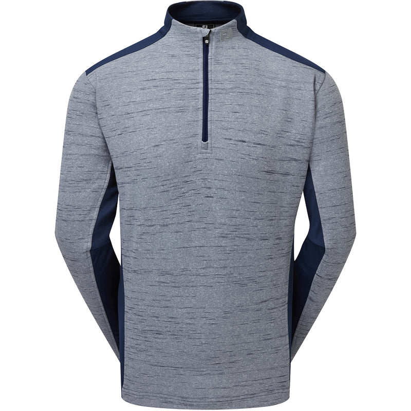 FootJoy Space Dye Thermal 1/4 Zip Chillout - Navy