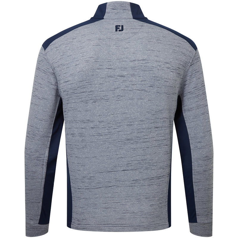 FootJoy Space Dye Thermal 1/4 Zip Chillout - Navy