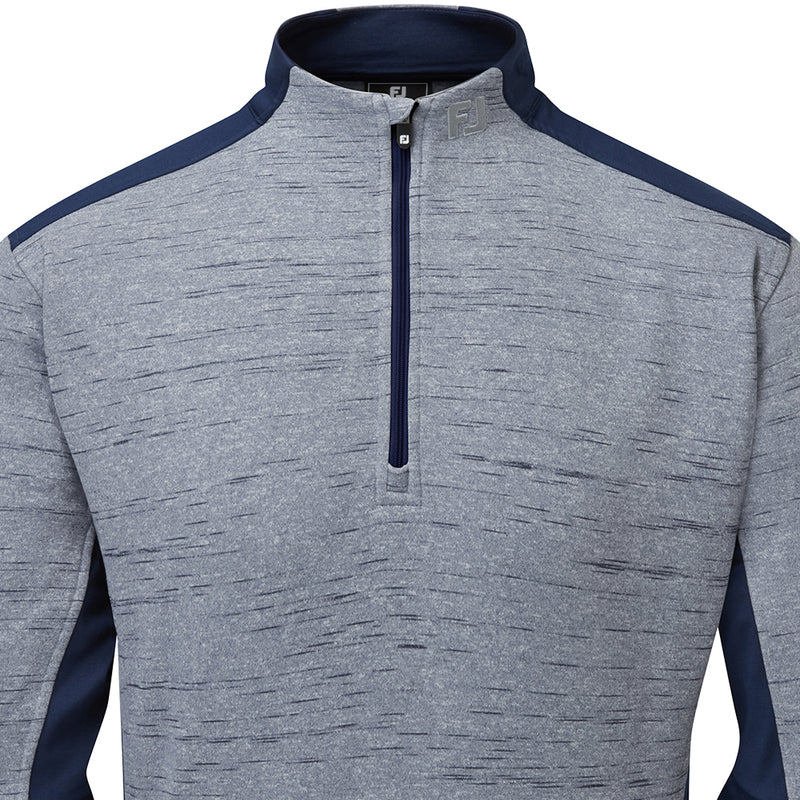 FootJoy Space Dye Thermal 1/4 Zip Chillout - Navy