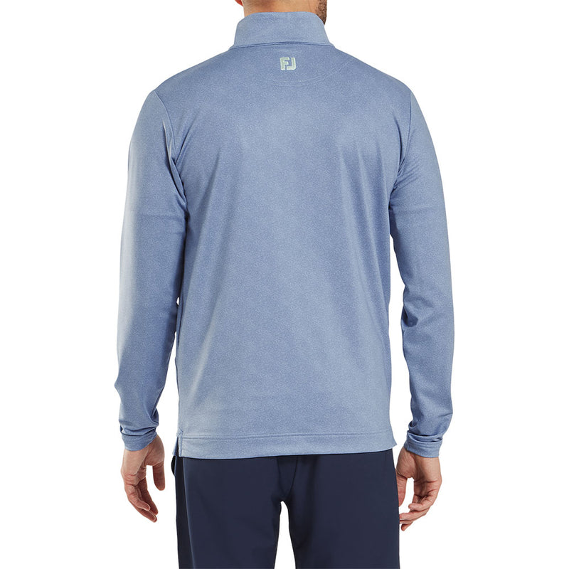 FootJoy Speckle Print Chill-Out Pullover - Blue Jay