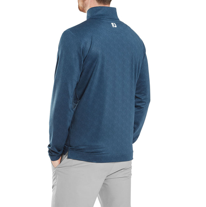 FootJoy Speckle Print Chill-Out Pullover - Dark Denim