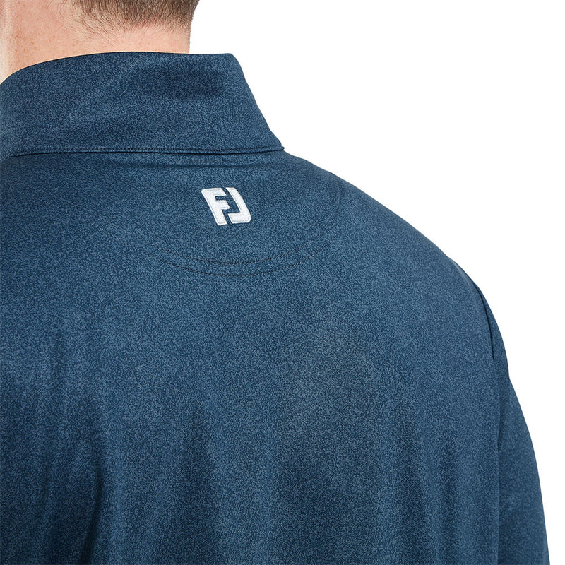 FootJoy Speckle Print Chill-Out Pullover - Dark Denim