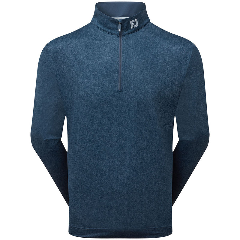 FootJoy Speckle Print Chill-Out Pullover - Dark Denim