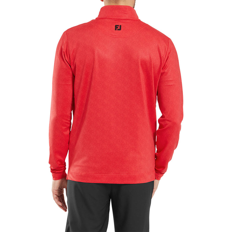 FootJoy Speckle Print Chill-Out Pullover - Hibiscus