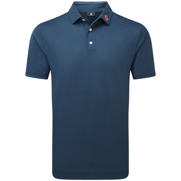 FootJoy Stretch Pique Solid Polo Shirt - Dark Denim