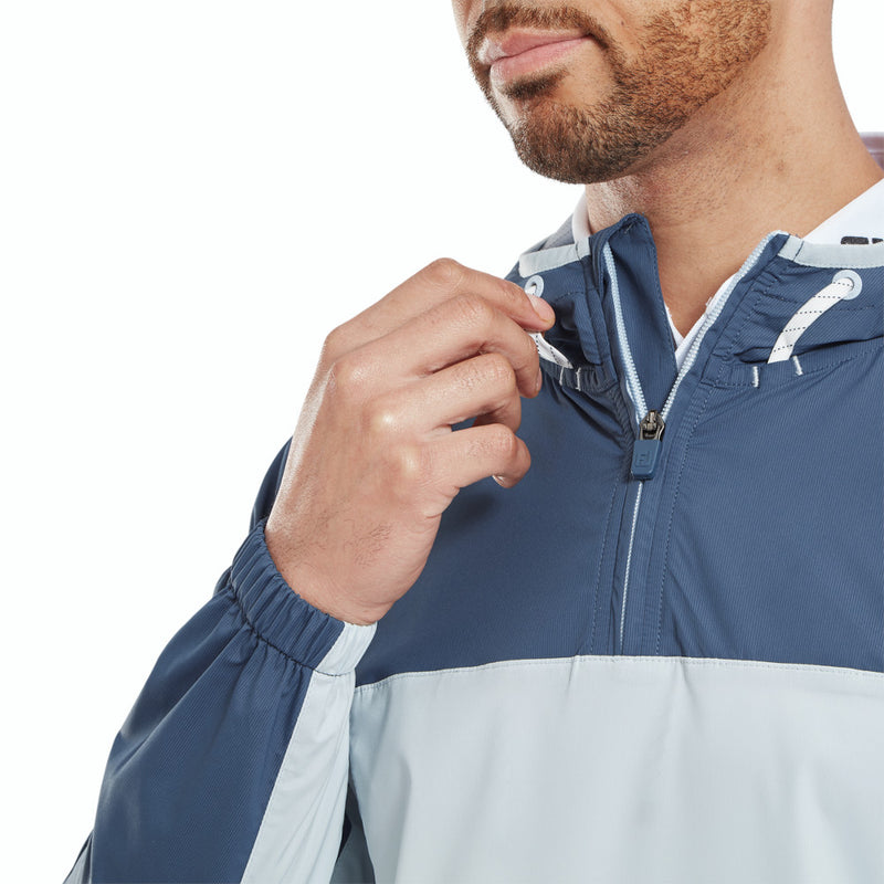 FootJoy TempoSeries Hoodie - Dark Denim/Skyway