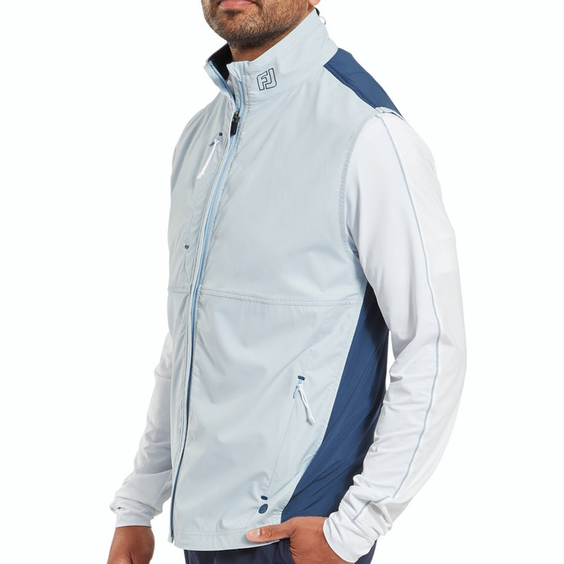 FootJoy TempoSeries Lightweight Gilet - Skyway/Dark Denim