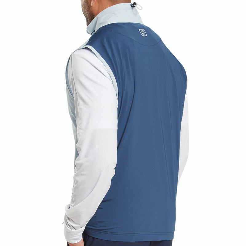 FootJoy TempoSeries Lightweight Gilet - Skyway/Dark Denim