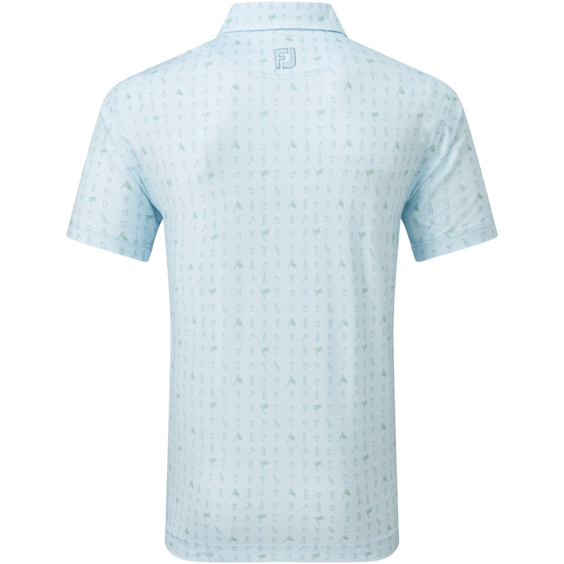 FootJoy The 19th Hole Lisle Polo Shirt - Mist