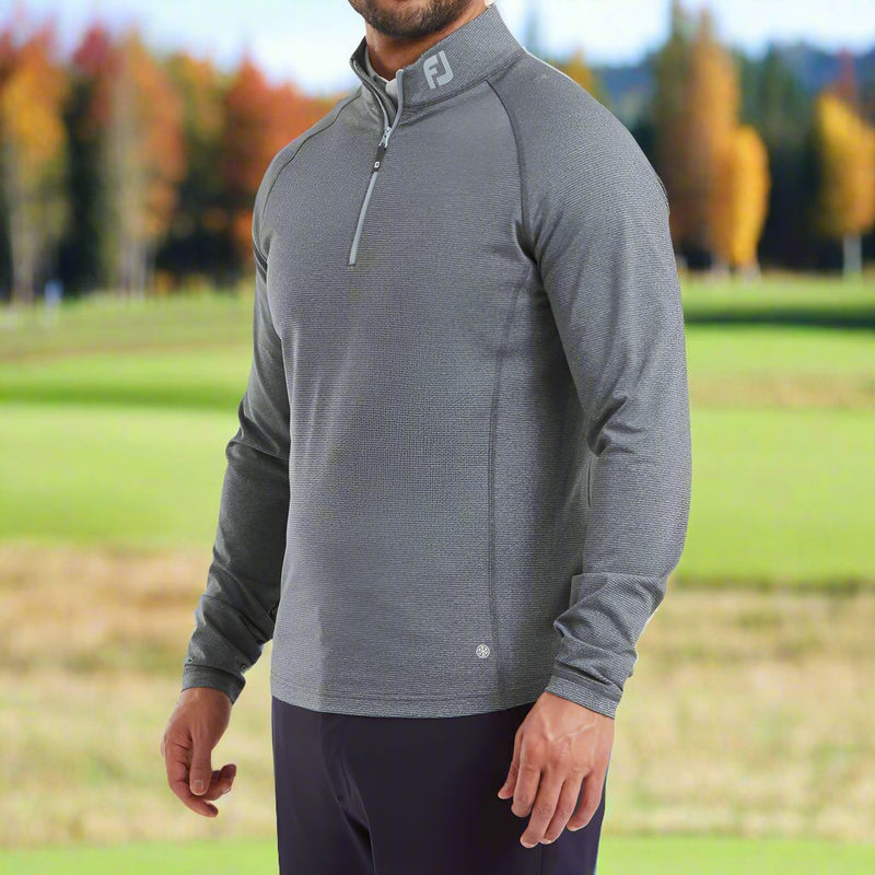 FootJoy ThermoSeries Brushed Back Midlayer - Navy