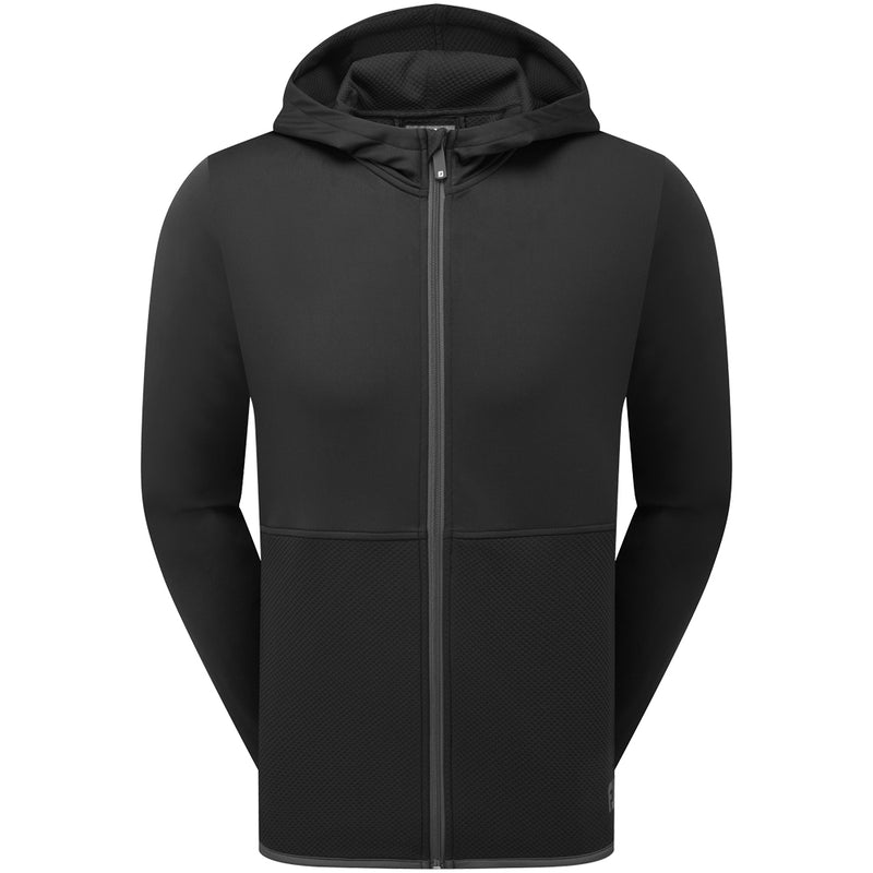 FootJoy ThermoSeries Full Zip Hoodie - Black