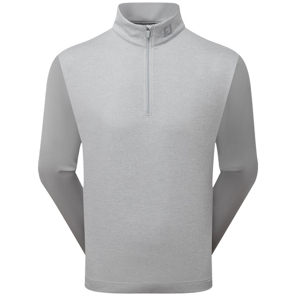 FootJoy Tonal Heather Chill-Out Pullover - Grey