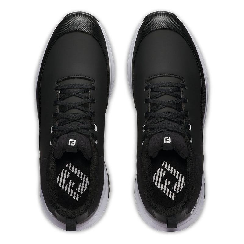 FootJoy Tour Rival Spiked Shoes - Black/White