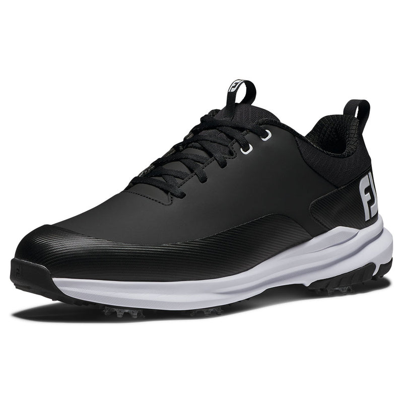 FootJoy Tour Rival Spiked Shoes - Black/White