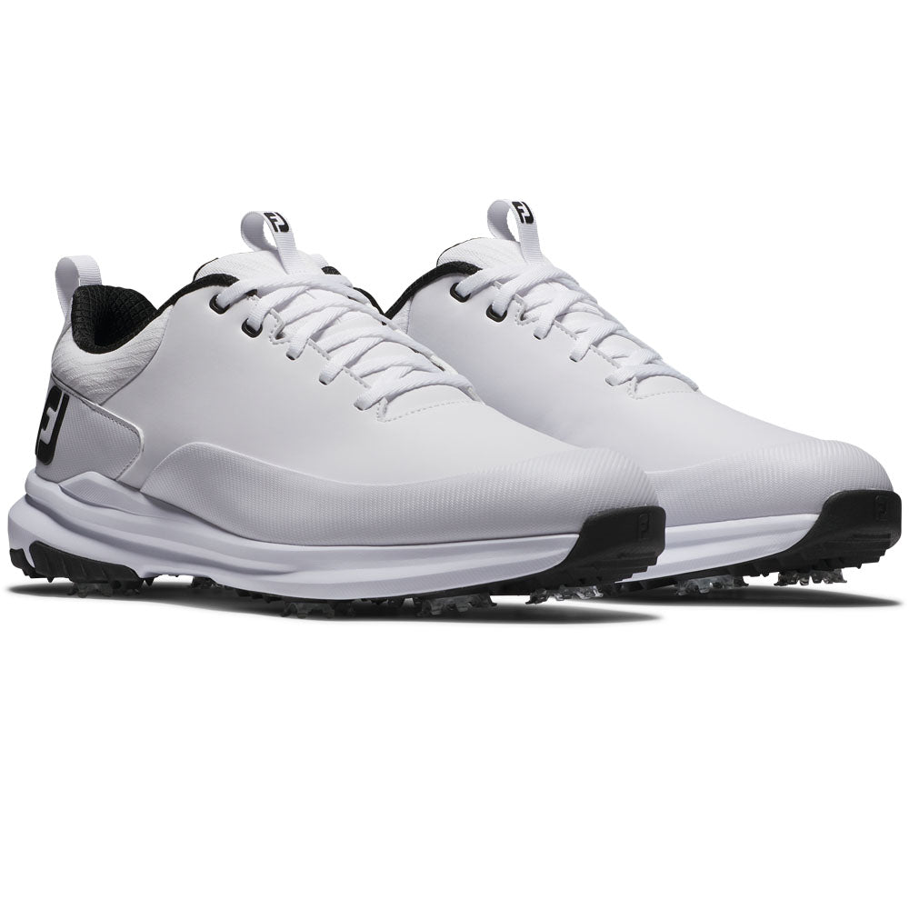 FootJoy Tour Rival Spiked Shoes White Black