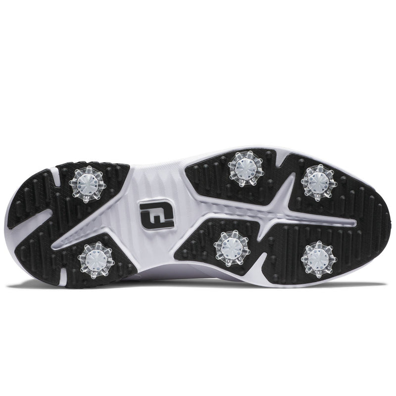 FootJoy Tour Rival Spiked Shoes - White/Black