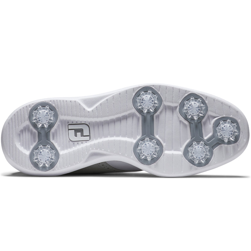 FootJoy Traditions Spiked Shoes - White/Grey/White