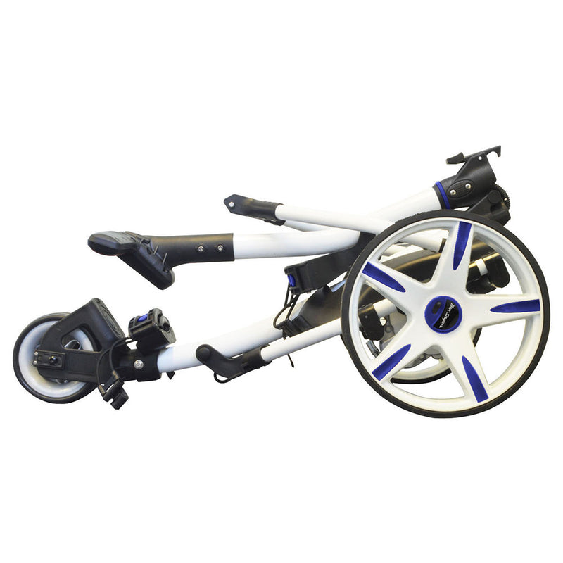 Ben Sayers Lithium Golf Trolley - White/Blue