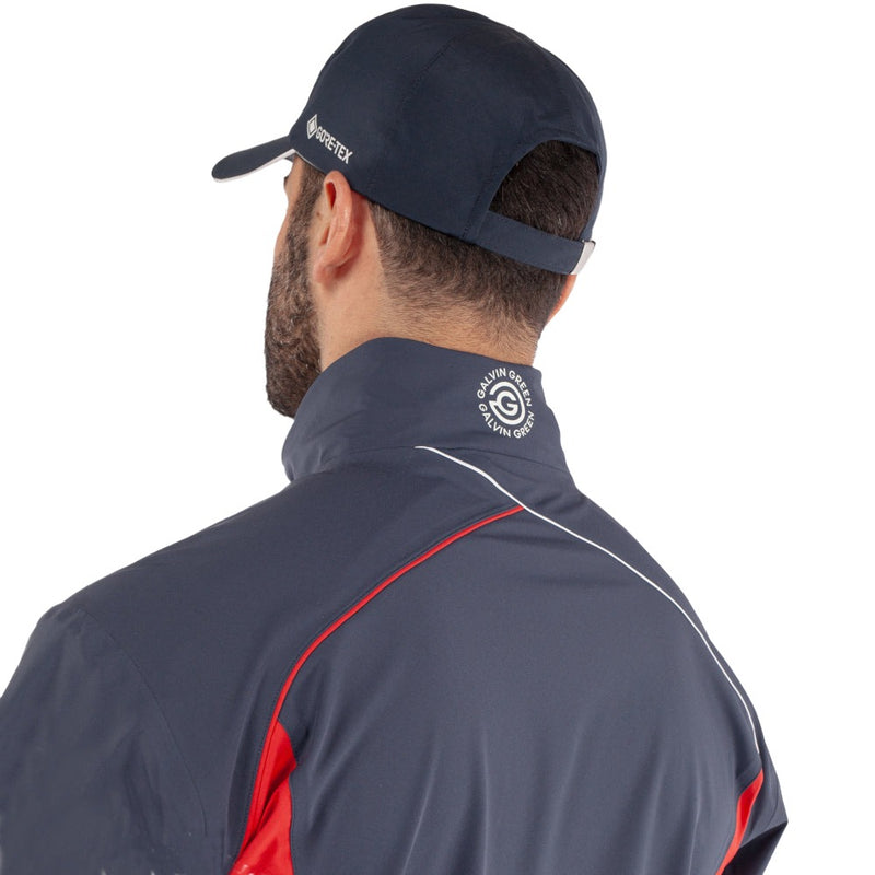 Galvin Green Ames Waterproof DRYVR Jacket - Navy/Red