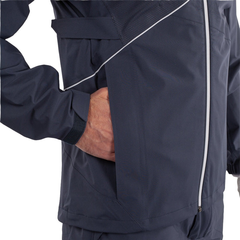 Galvin Green Ames Waterproof DRYVR Jacket - Navy/White