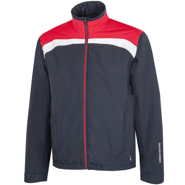 Galvin Green Anton Waterproof DRYVR Jacket - Navy/Red