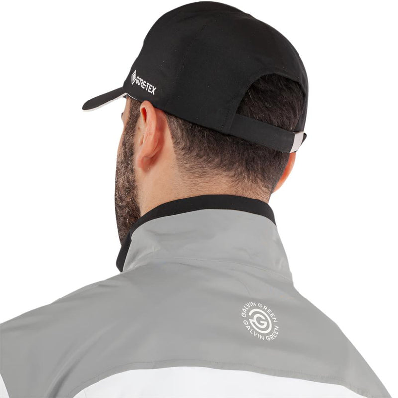 Galvin Green Anton Waterproof DRYVR Jacket - White/Sharkskin