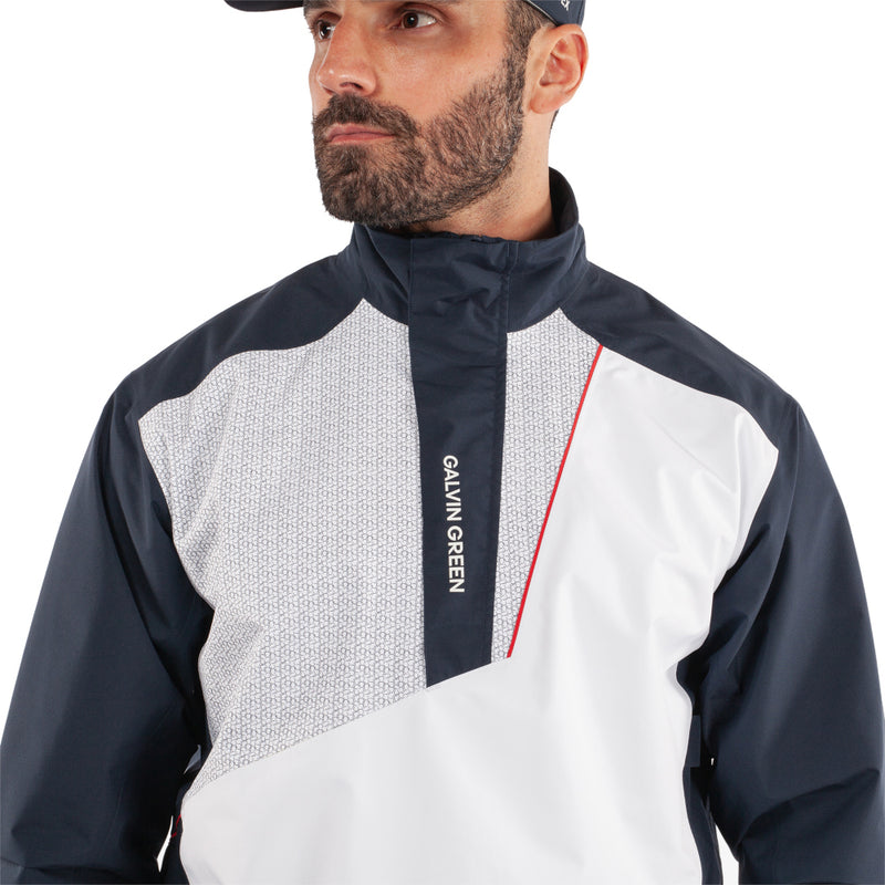 Galvin Green Axley Waterproof DRYVR Jacket - Navy/Red/White