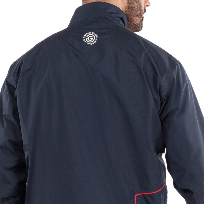 Galvin Green Axley Waterproof DRYVR Jacket - Navy/Red/White