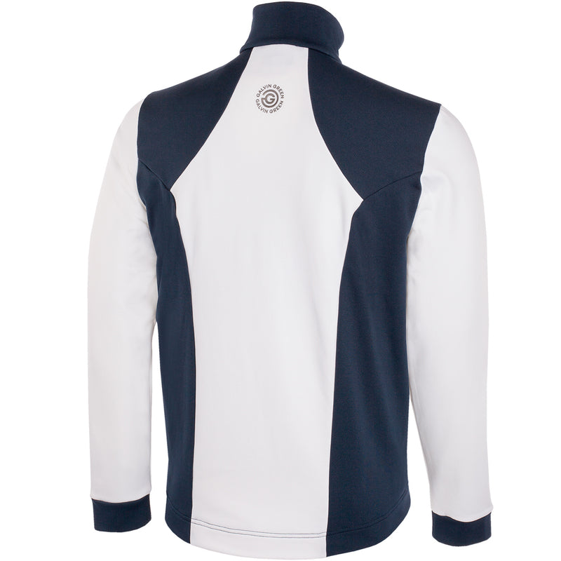 Galvin Green Dylan Full Zip Pullover - Navy/Red/White