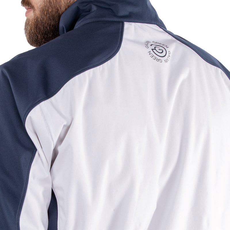 Galvin Green Lawrence Windstopper 1/4 Zip Pullover - White/Navy