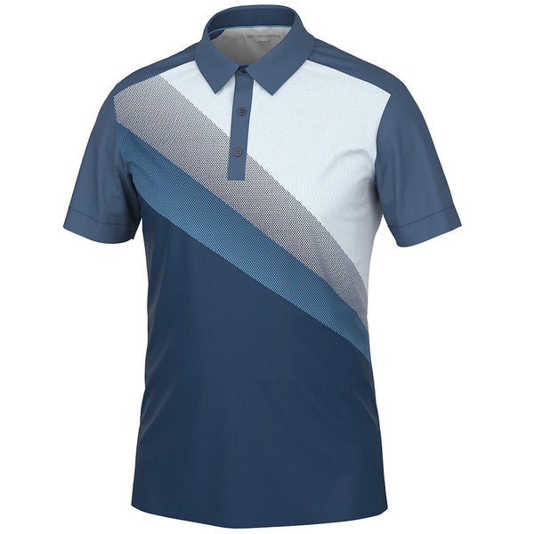 Galvin Green Macoy Polo Shirt - Navy/Alaskan Blue