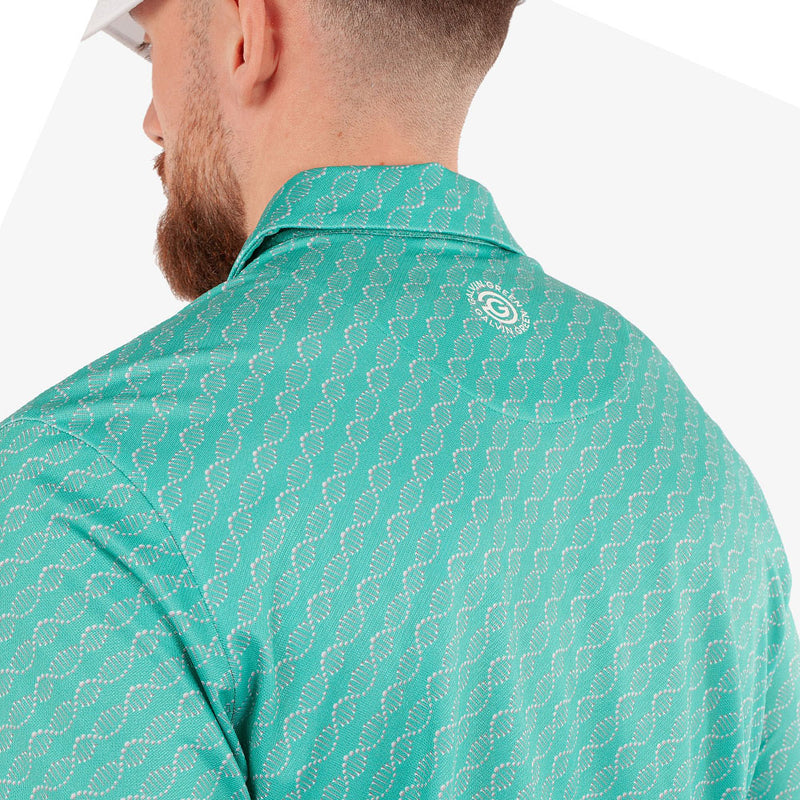 Galvin Green Marcus Polo Shirt - Atlantis Green