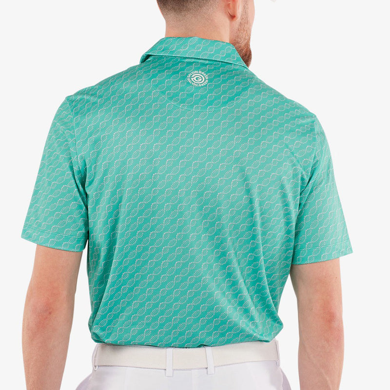 Galvin Green Marcus Polo Shirt - Atlantis Green