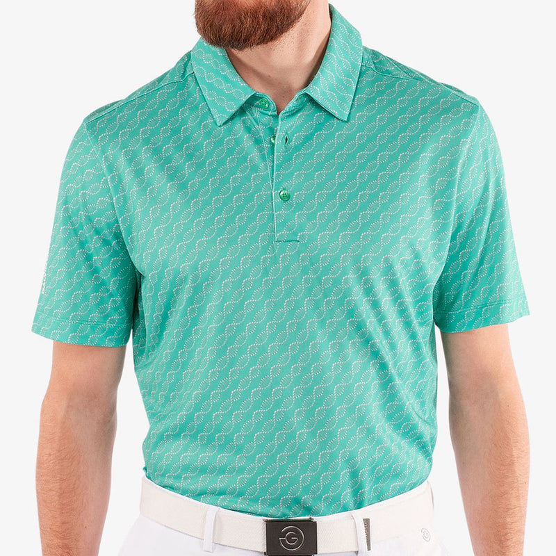 Galvin Green Marcus Polo Shirt - Atlantis Green