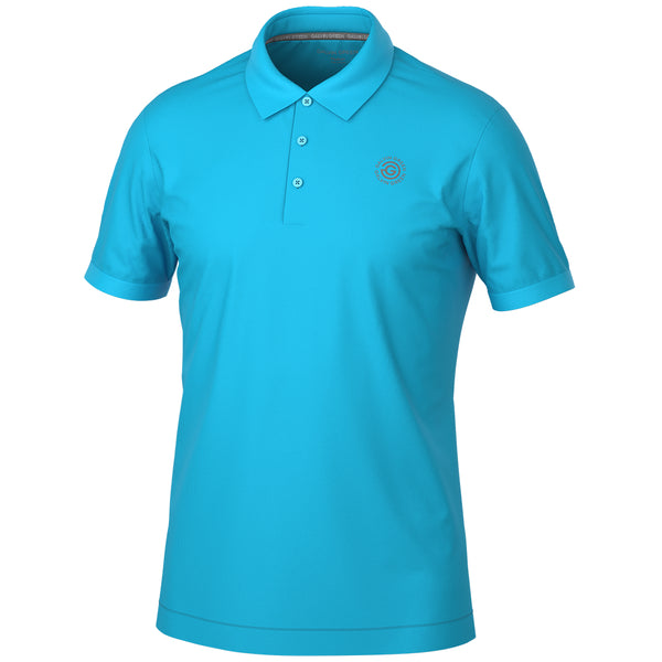 Galvin Green Maximilian Polo Shirt - Aqua