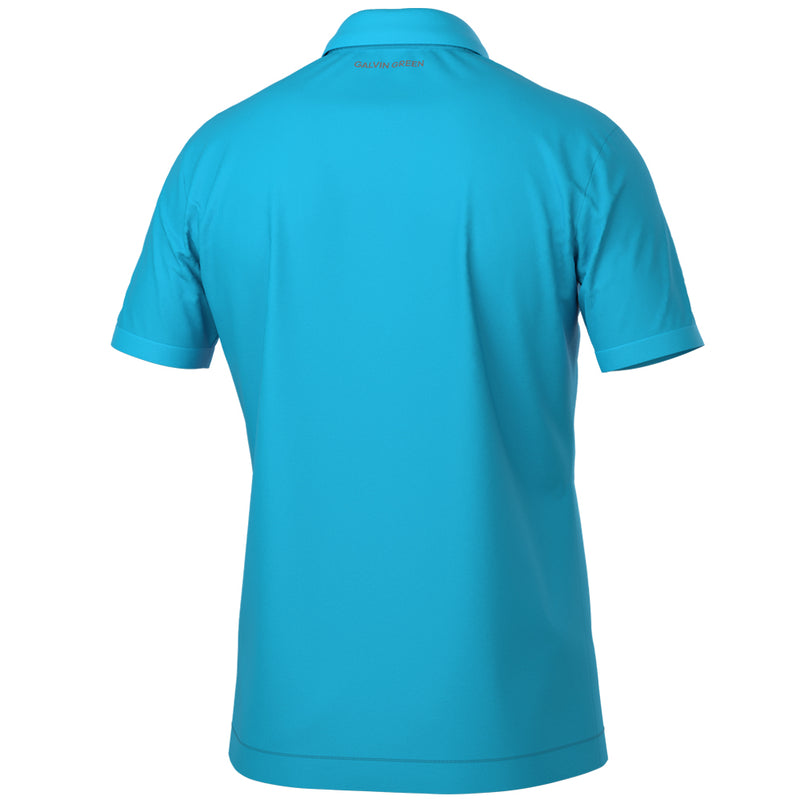 Galvin Green Maximilian Polo Shirt - Aqua