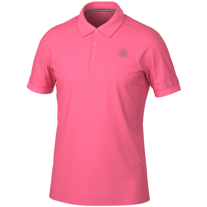 Galvin Green Maximilian Polo Shirt - Camelia Rose