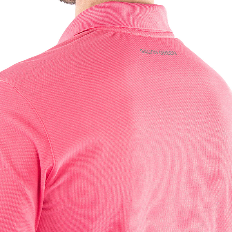 Galvin Green Maximilian Polo Shirt - Camelia Rose