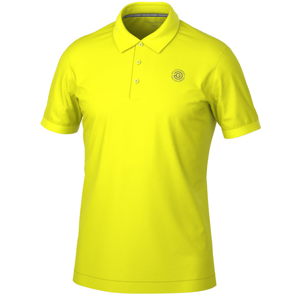 Galvin Green Maximilian Polo Shirt - Sunny Lime