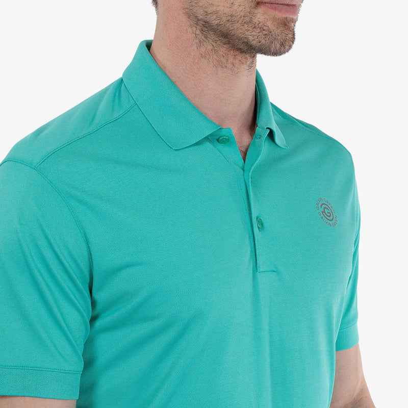 Galvin Green Maximilian Polo Shirt - Atlantis Green