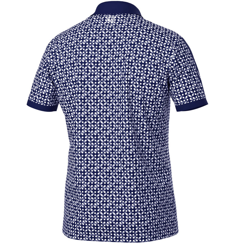 Galvin Green Melvin Polo Shirt - Navy/White